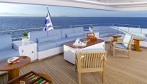 Superyacht OCEANOS -  Upper Aft Deck